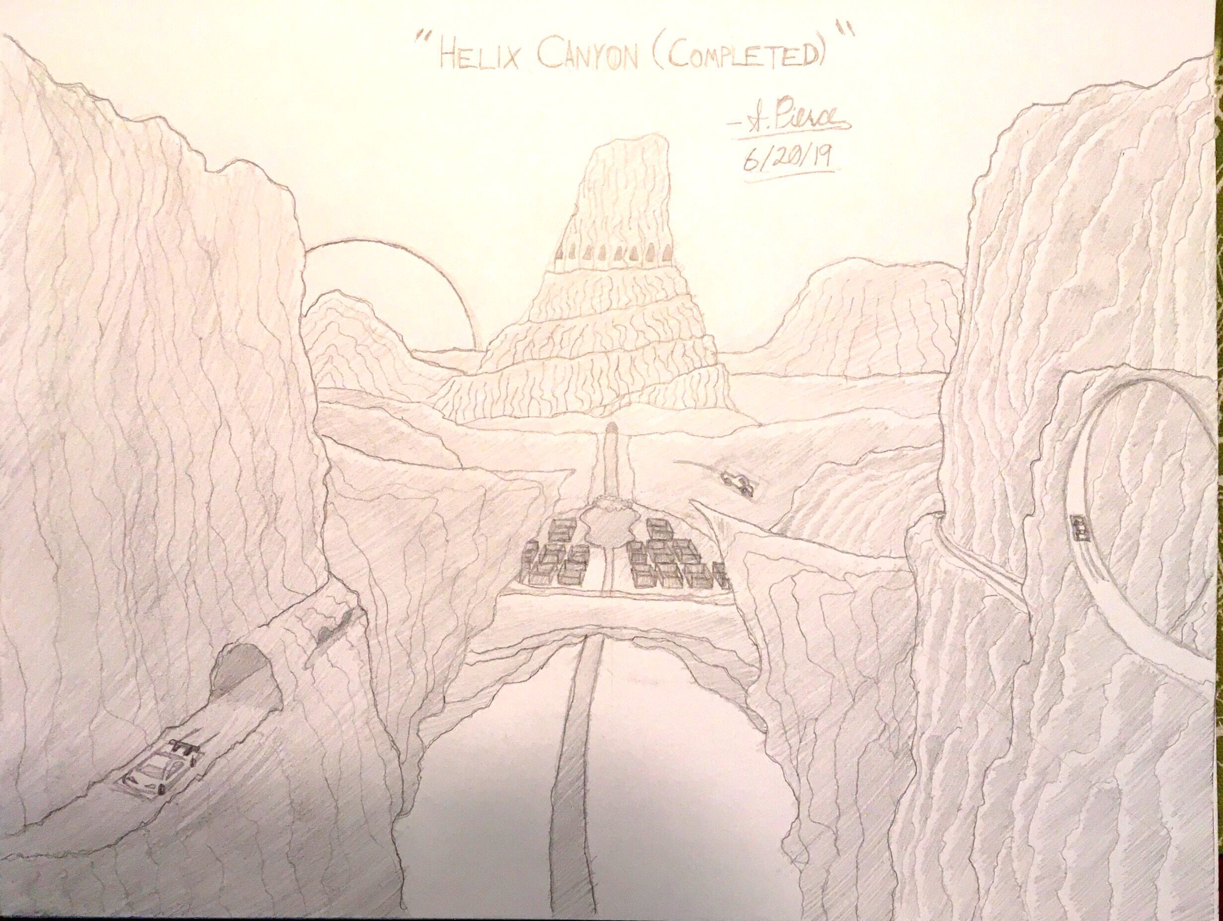 Helix Canyon (Concept Art)